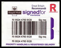 ROYALMAIL SPECIAL DELIVERY UPGRADE