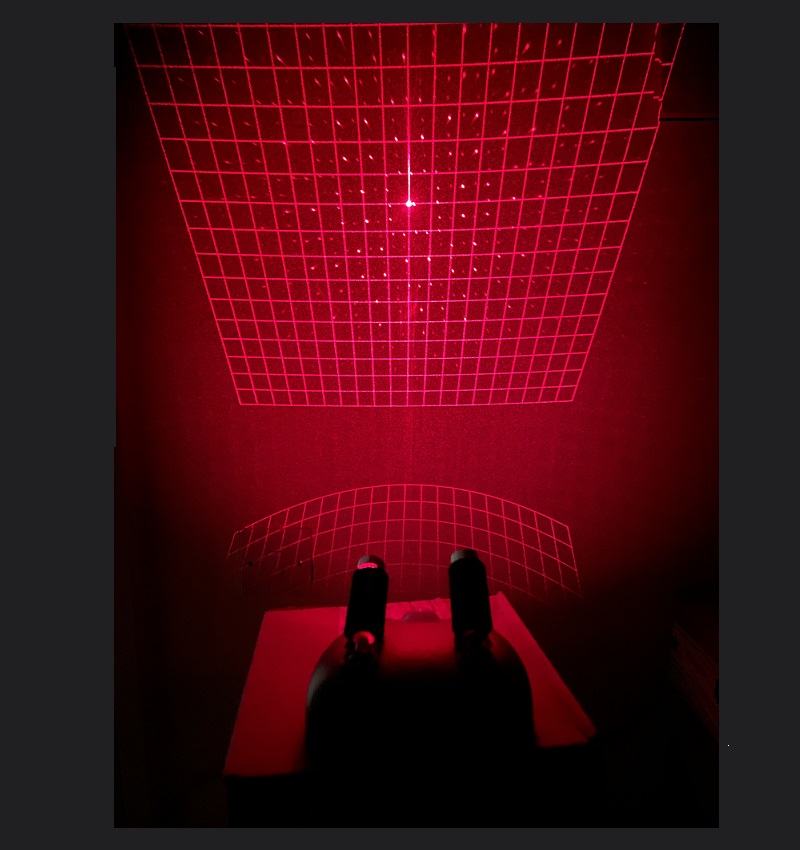 square laser grid paranormal