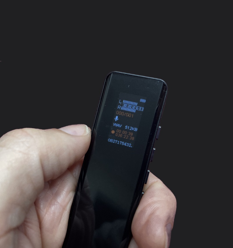 GHOST HUNTING BEST EVP RECORDER 3072 KBPS