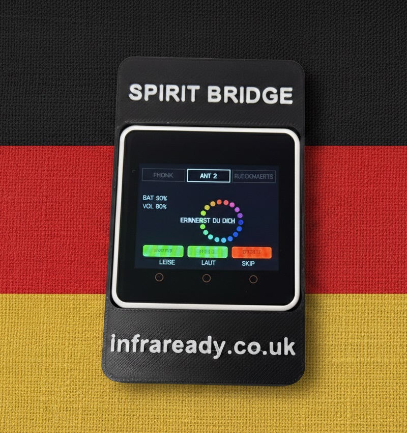 Spirit Bridge Geisterbox mit Deutscher Wortdatenbank